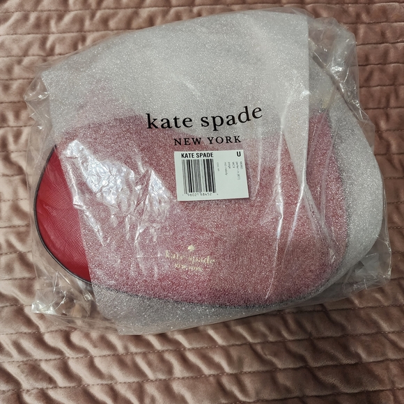 kate spade Red Leather Crescent Shoulder Bag - Picture 11 of 11